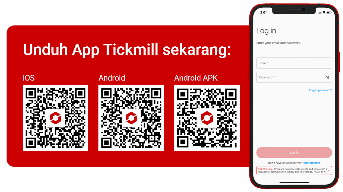 Aplikasi Mobile Tickmill