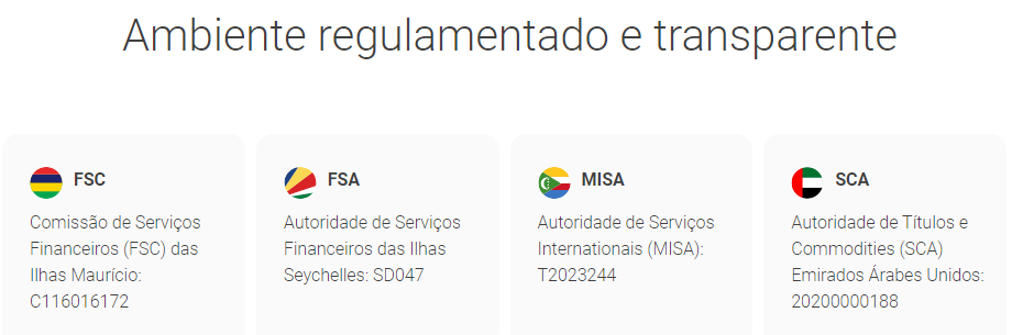 Regulamentação BDSwiss