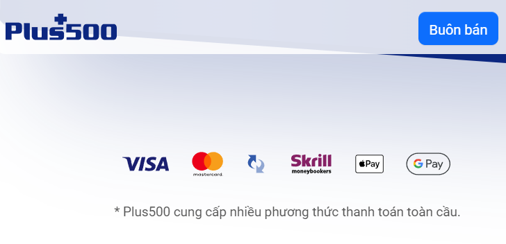 Nạp và rút tiền Plus500