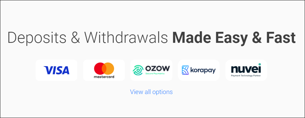 BDSwiss Deposit and Withdrawals