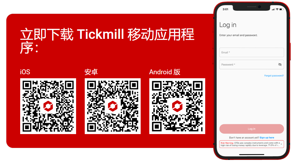 Tickmill手机应用